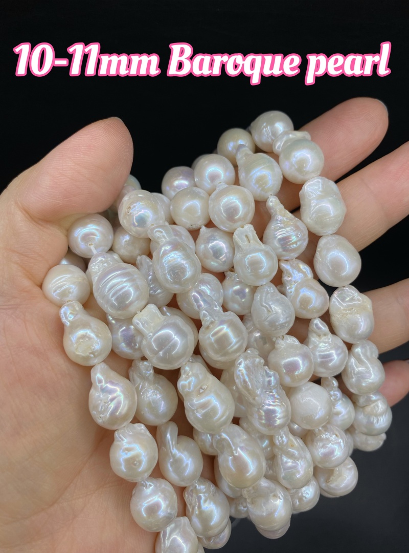 Pearl Choker Necklace Vintage - ไข่มุกน้ําจืดธรรมชาติสร้อยคอChoker Baroque Pearlเครื่องประดับ & กึ่งสําเร็จรูปPearl Strandสําหรับงานแต่งงานของผู้หญิง