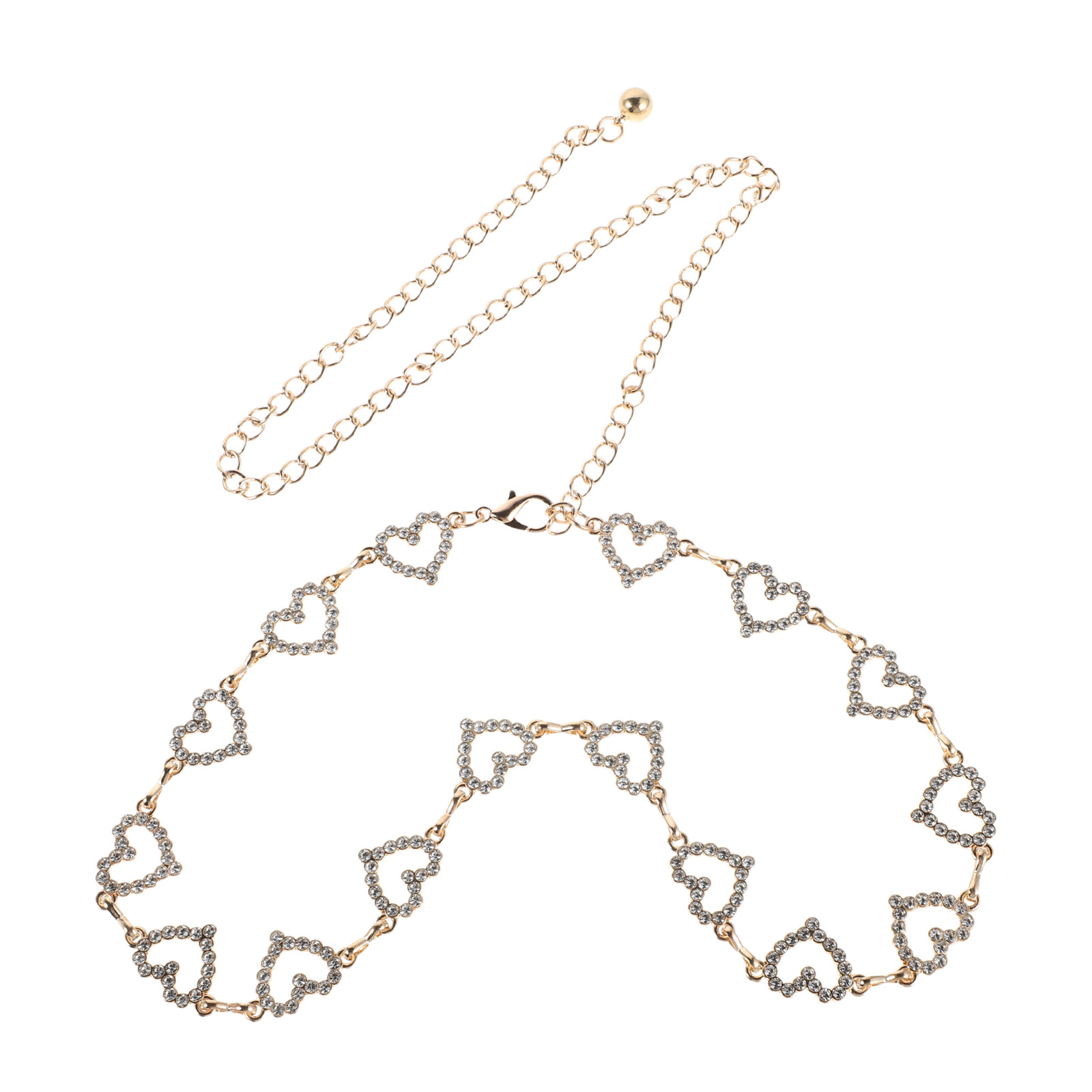 เข็มขัดโลหะประดับเพชรเทียมแบบป - Body Jewelry บทวิจารณ์และราคา