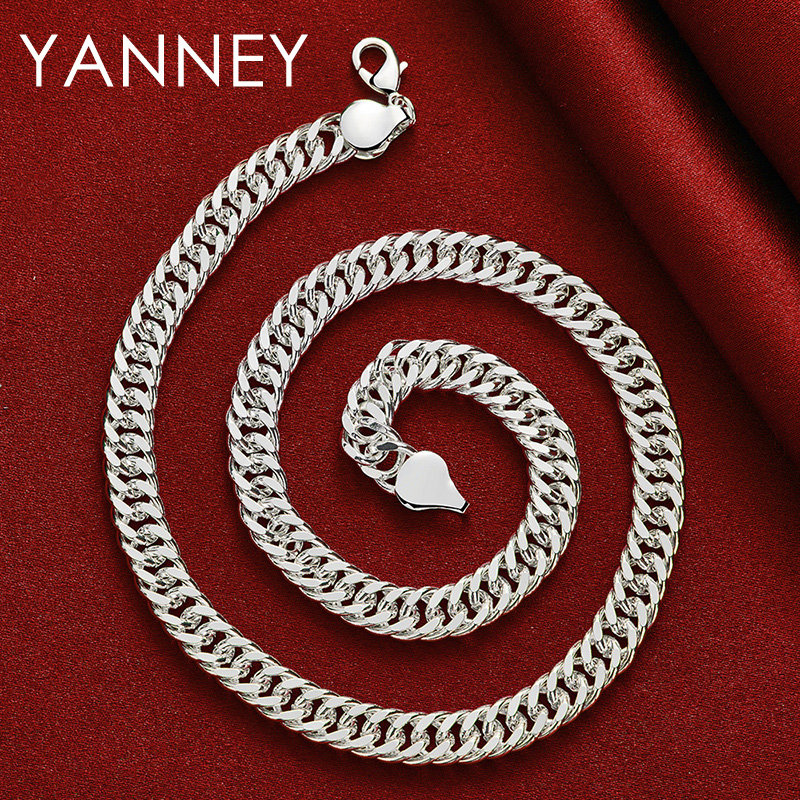 10มม. 925สเตอร์ลิงเงิน20/24นิ้ - Cuban Link Chain 12Mm บทวิจารณ์และราคา