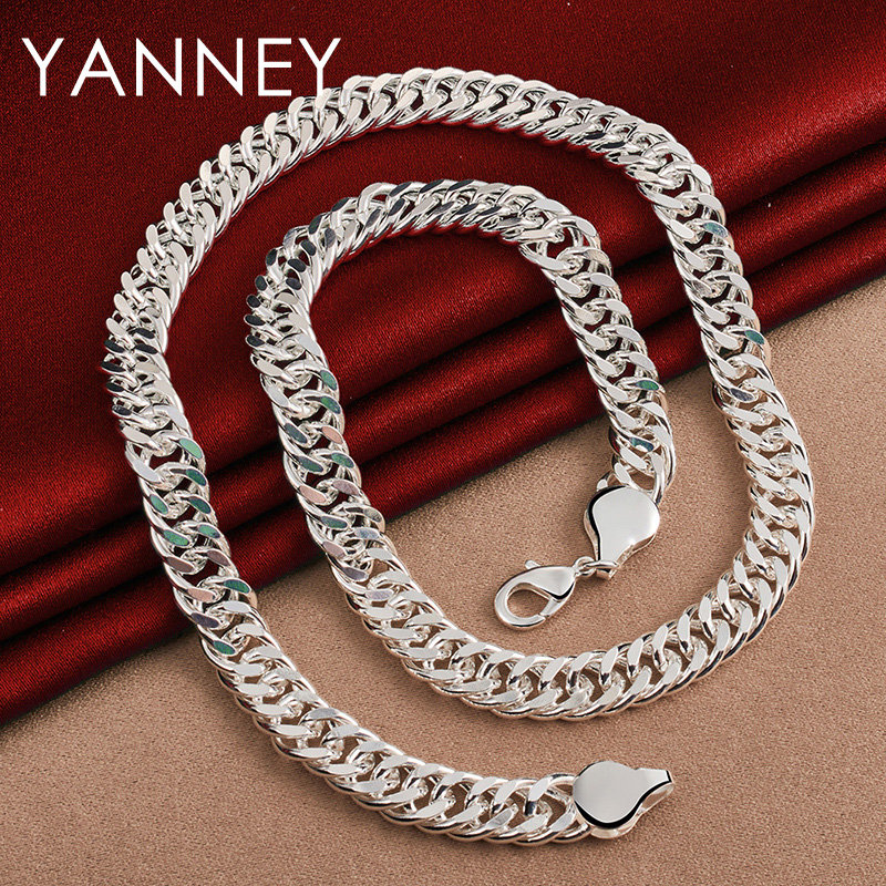 10มม. 925สเตอร์ลิงเงิน20/24นิ้ - Cuban Link Chain 12Mm บทวิจารณ์และราคา