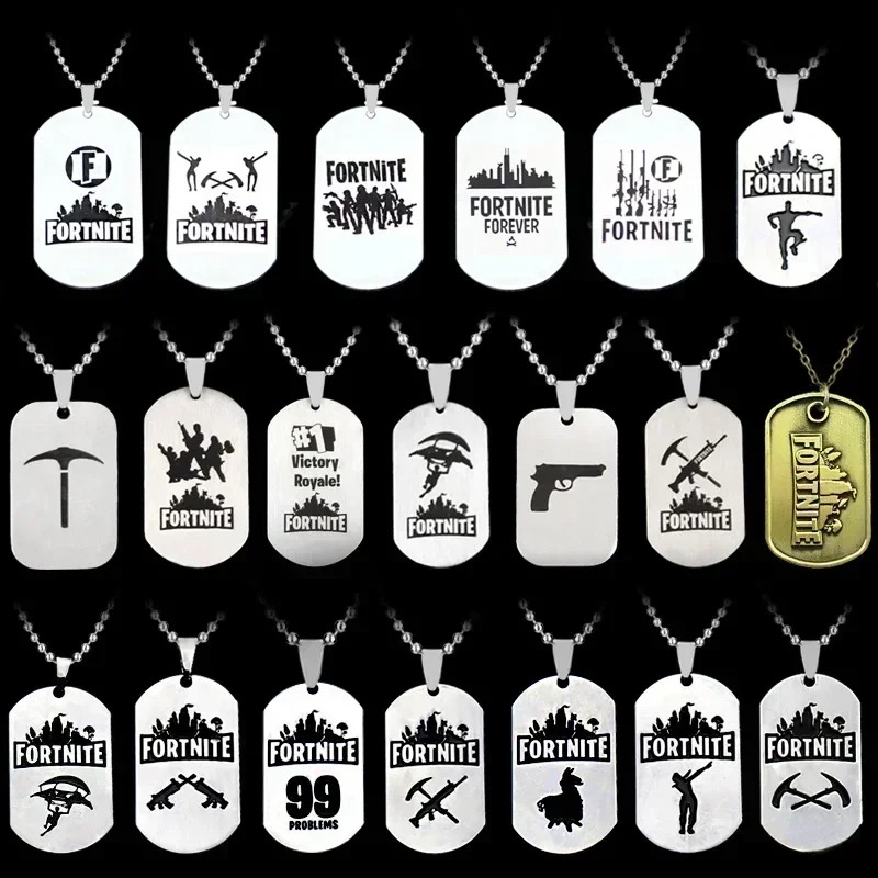สร้อยคออนิเมะเกม Fortnite สร้อ - Anime Pendant Necklace บทวิจารณ์และราคา
