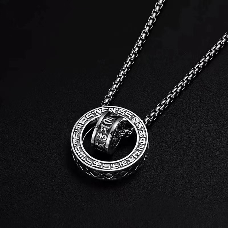 จี้สร้อยคอเงินแท้ 925 สไตล์วิน - 925 Sterling Silver Chain Necklace Men บทวิจารณ์และราคา