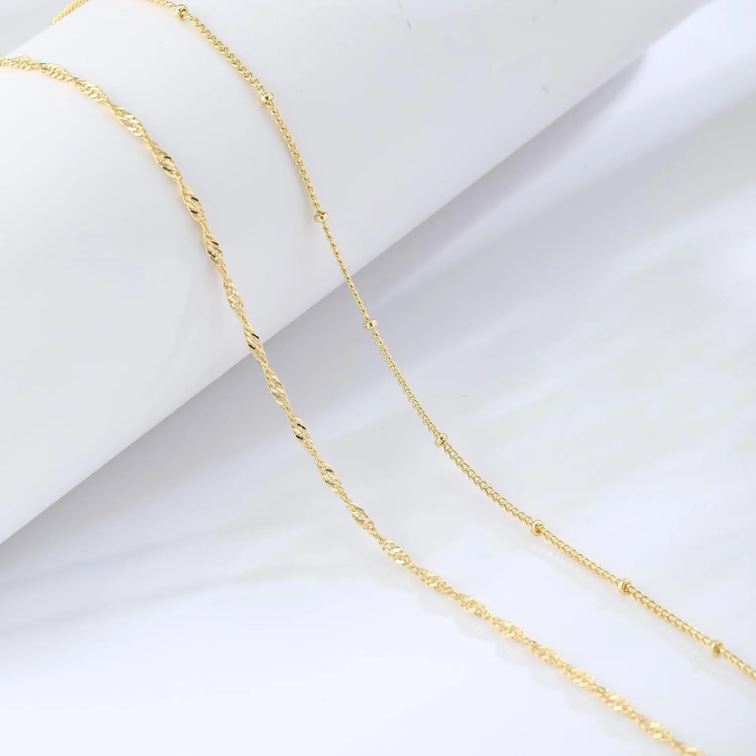 สร้อยคาดเอวชุบทอง 14k ขนาด 26- - Body Jewelry บทวิจารณ์และราคา