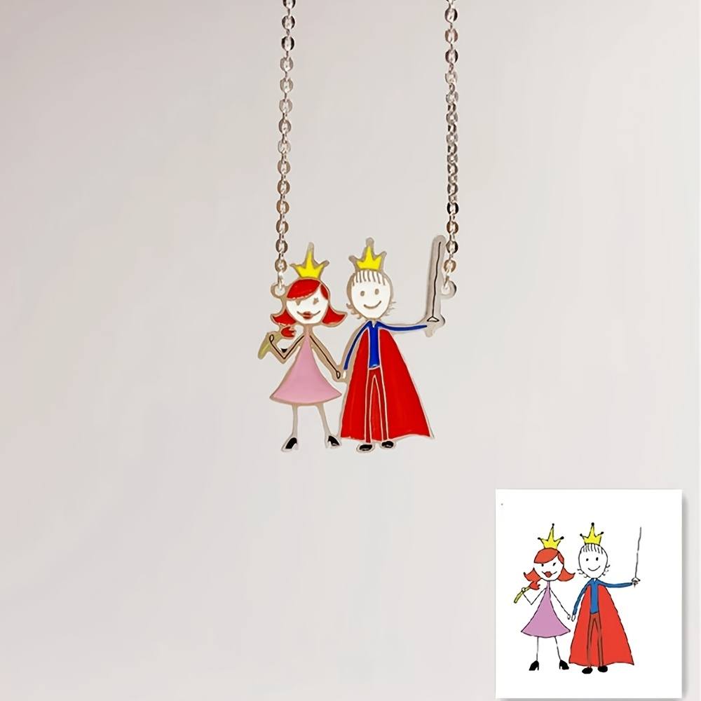สร้อยคอจี้เคลือบสีแบบกำหนดเอง  - Custom Name Necklace Stainless Steel บทวิจารณ์และราคา