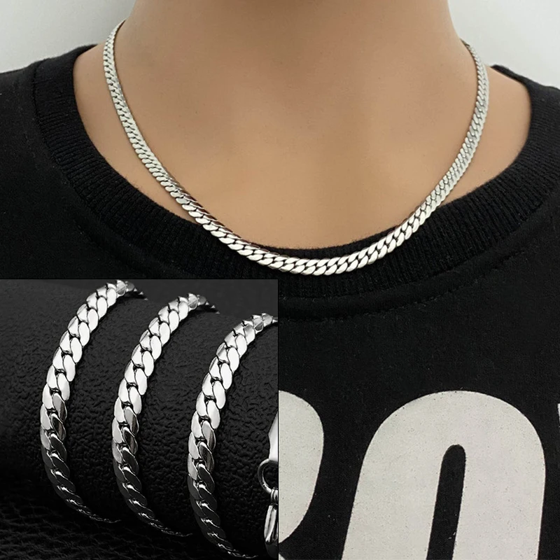 1ชิ้น6มิลลิเมตร925เงินสเตอร์ลิ - Cuban Link Chain 12Mm บทวิจารณ์และราคา