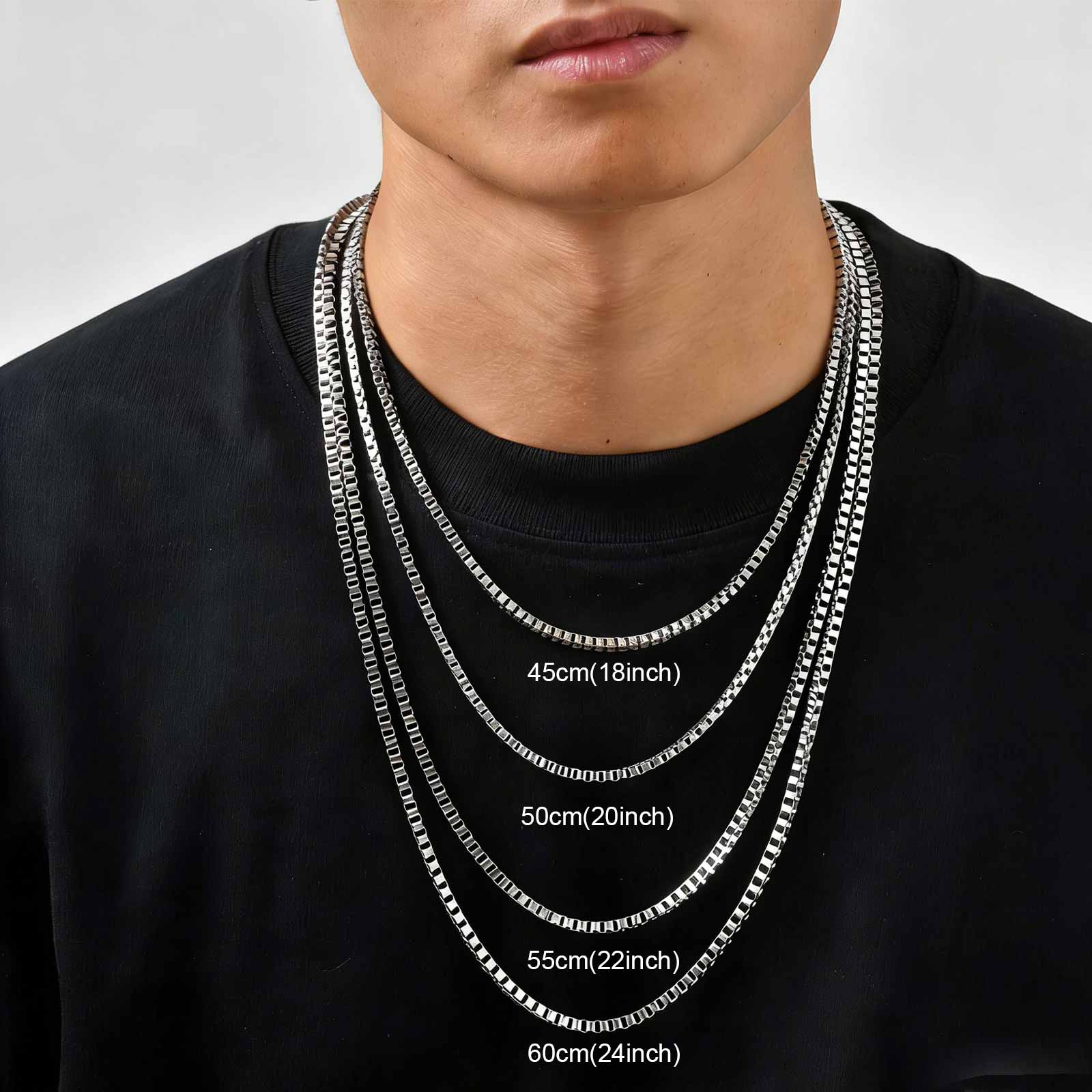 สร้อยคอโซ่เส้นเล็ก 1/2/3 มม. ส - Cuban Link Chain 12Mm บทวิจารณ์และราคา